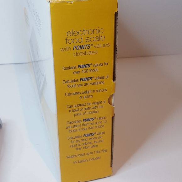 Weight Watchers Electronic Scale w Points System - Picture 5 of 7